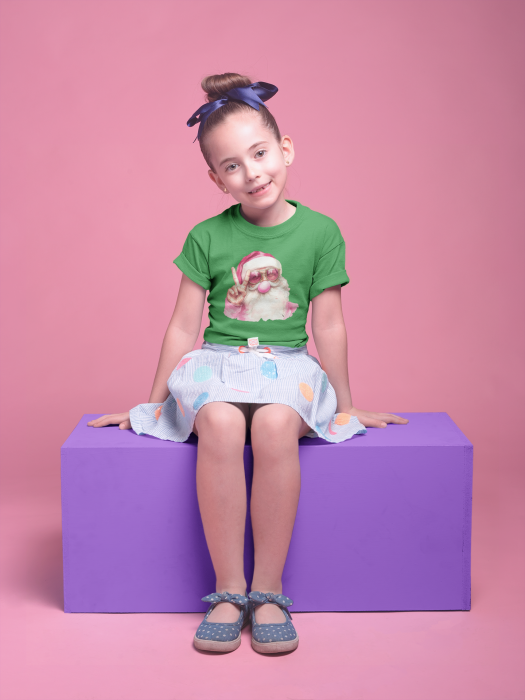 Tricou 100% bumbac unisex pentru copii Colectia Craciun – Modele pentru Baieti si Fete cu Grinch, Christmas si Personaje de Sarbatori [1]