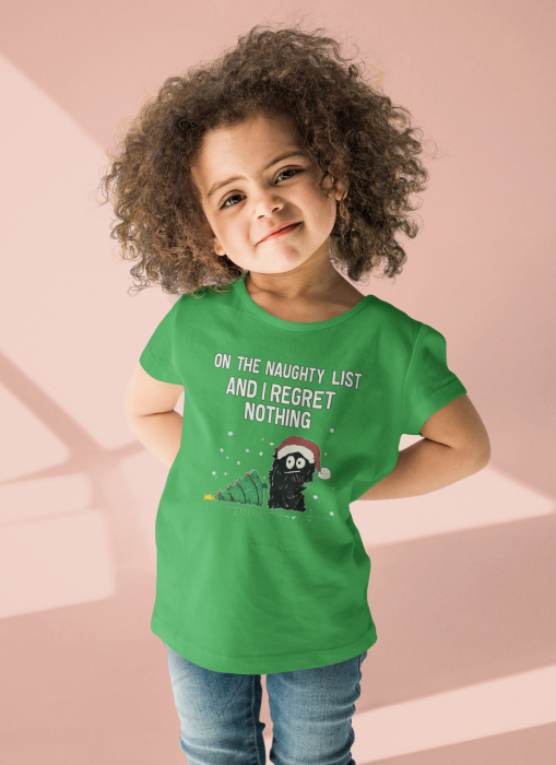 Tricou 100% bumbac unisex pentru copii Colectia Craciun – Modele pentru Baieti si Fete cu Grinch, Christmas si Personaje de Sarbatori [1]