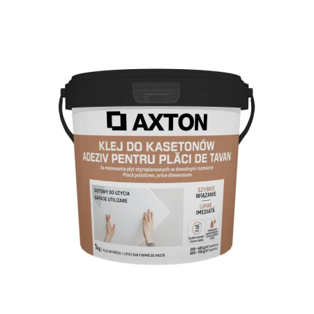 Adezivi - Adeziv pasta pentru polistiren, Axton, 1 kg