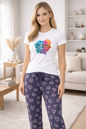 Pijamale - Pijamale dama din bumbac premium, pijama femei confortabila