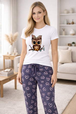 Pijamale - Pijamale dama din bumbac premium, pijama femei confortabila