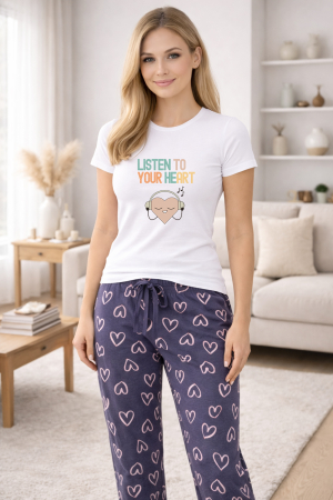 Pijamale - Pijamale dama din bumbac premium, pijama femei confortabila