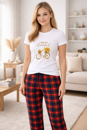 Pijamale - Pijamale dama din bumbac premium, pijama femei confortabila