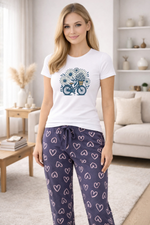 Pijamale - Pijamale dama din bumbac premium, pijama femei confortabila