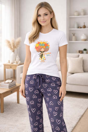 Pijamale - Pijamale dama din bumbac premium, pijama femei confortabila