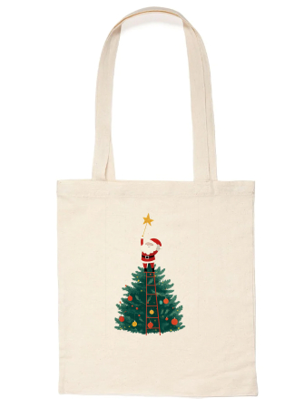Sacose ECO bumbac - Sacosa ECO 100% bumbac – Mesaje de Craciun