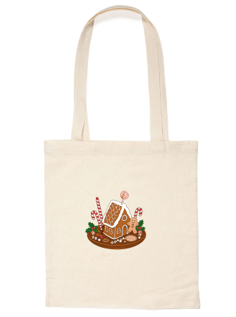 Sacose ECO bumbac - Sacosa ECO 100% bumbac – Mesaje de Craciun