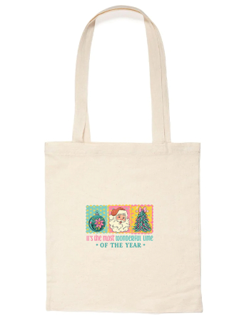 Sacose, genti, rucsaci - Sacosa ECO 100% bumbac – Mesaje de Craciun