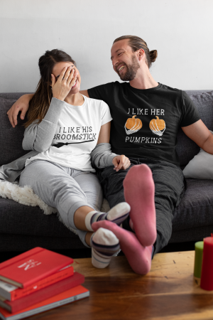 Seturi pentru cupluri - Set 2 tricouri pentru cuplu bumbac 100%