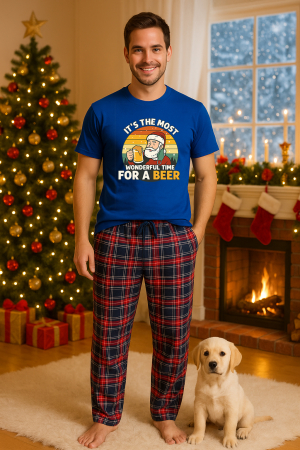 Set pijamale barbati bumbac Colectia Christmas, sarbatori de Craciun [1]