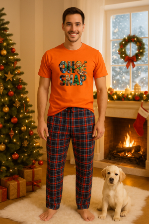Set pijamale barbati bumbac Colectia Christmas, sarbatori de Craciun [1]