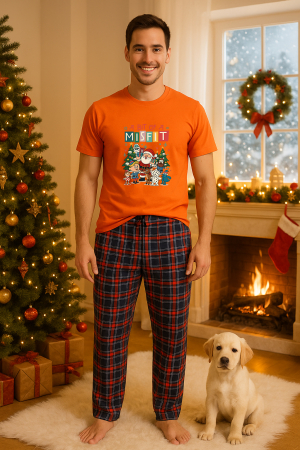 Set pijamale barbati bumbac Colectia Christmas, sarbatori de Craciun [7]