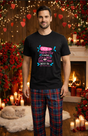 Pijamale barbati - Set pijamale barbati bumbac Colectia Valentine's Day, Dragobete