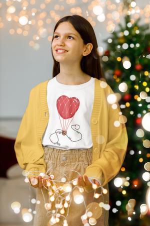 Tricouri copii - Tricou copii 100% bumbac unisex colectia Valentines Day