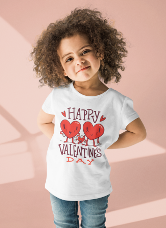 Tricouri copii - Tricou copii 100% bumbac unisex colectia Valentines Day
