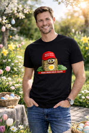 Tricouri adulti - Tricou Paste Fericit Unisex 100% Bumbac - Tricou Easter cu Iepuras Bunny, Colectia Pasti Familie