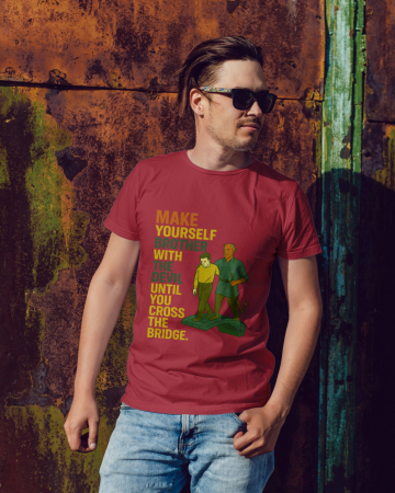 Colectia de proverbe - Tricou personalizat premium 100% bumbac cu proverbe romanesti