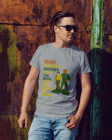 Pentru barbati - Tricou personalizat premium 100% bumbac cu proverbe romanesti