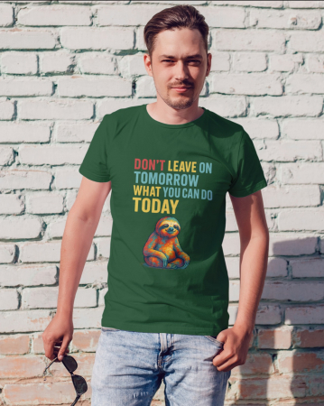 Pentru barbati - Tricou personalizat premium 100% bumbac cu proverbe romanesti