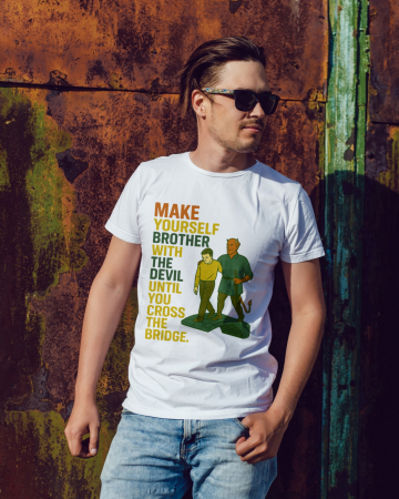 Colectia de proverbe - Tricou personalizat premium 100% bumbac cu proverbe romanesti