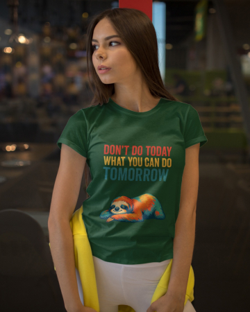 Pentru femei - Tricou personalizat premium 100% bumbac cu proverbe romanesti