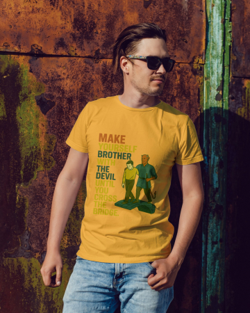 Pentru barbati - Tricou personalizat premium 100% bumbac cu proverbe romanesti