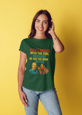 Pentru femei - Tricou personalizat premium 100% bumbac cu proverbe romanesti