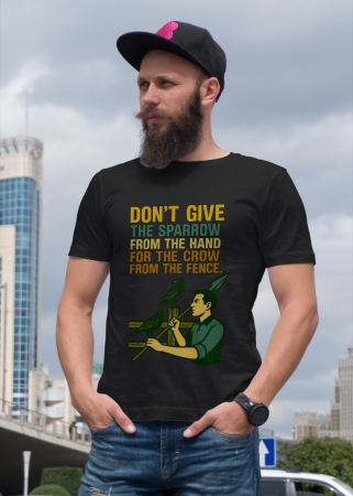 Colectia de proverbe - Tricou personalizat premium 100% bumbac cu proverbe romanesti