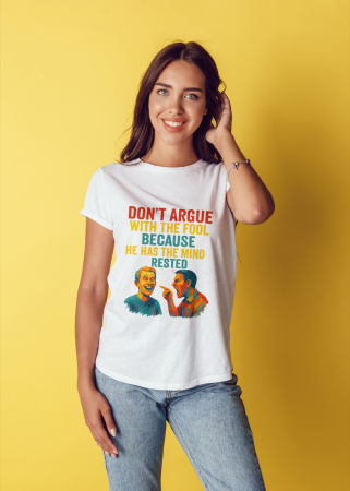 Colectia de proverbe - Tricou personalizat premium 100% bumbac cu proverbe romanesti