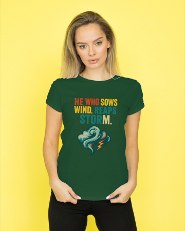 Pentru femei - Tricou personalizat premium 100% bumbac cu proverbe romanesti