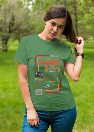 Pentru femei - Tricou personalizat premium 100% bumbac Retro Vibes