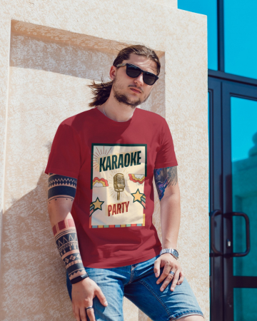 Pentru barbati - Tricou personalizat premium 100% bumbac Retro Vibes