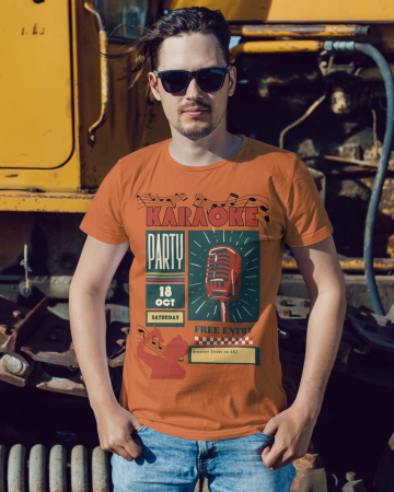 Colectia Retro - Tricou personalizat premium 100% bumbac Retro Vibes