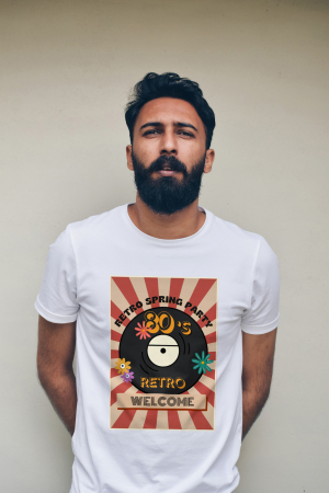 Colectia Retro - Tricou personalizat premium 100% bumbac Retro Vibes
