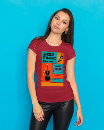Pentru femei - Tricou personalizat premium 100% bumbac Retro