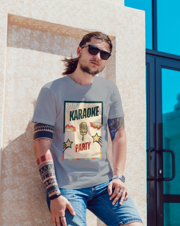 Pentru barbati - Tricou personalizat premium 100% bumbac Retro Vibes