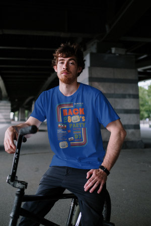 Pentru barbati - Tricou personalizat premium 100% bumbac Retro Vibes