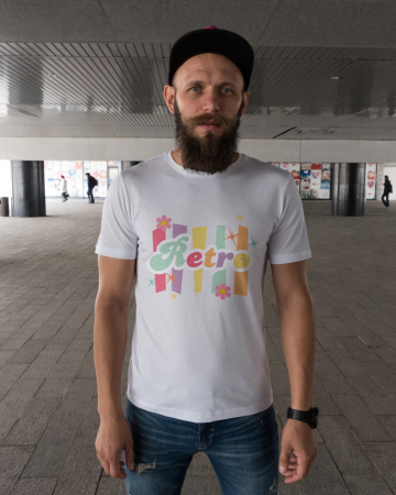 Colectia Retro - Tricou personalizat premium 100% bumbac Retro Vibes