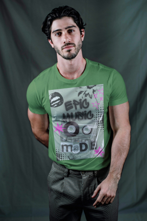 Pentru barbati - Tricou personalizat premium 100% bumbac Retro Vibes