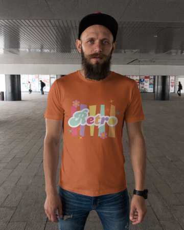 Colectia Retro - Tricou personalizat premium 100% bumbac Retro Vibes