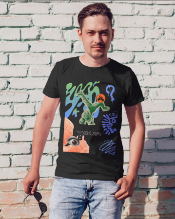 Colectia Retro - Tricou personalizat premium 100% bumbac Retro Vibes