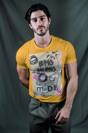 Pentru barbati - Tricou personalizat premium 100% bumbac Retro Vibes