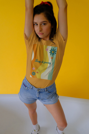 Pentru femei - Tricou personalizat premium 100% bumbac Retro Vibes