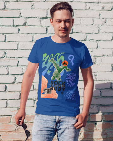 Pentru barbati - Tricou personalizat premium 100% bumbac Retro Vibes