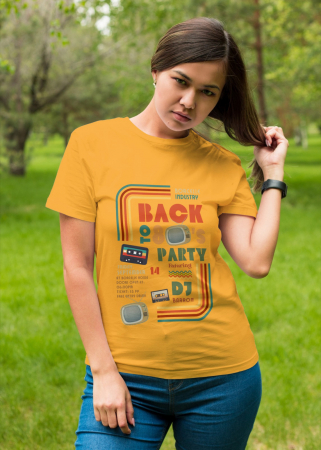 Pentru femei - Tricou personalizat premium 100% bumbac Retro Vibes