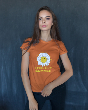 Pentru femei - Tricou personalizat premium 100% bumbac Summer Vibes