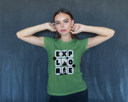 Pentru femei - Tricou personalizat premium 100% bumbac Summer Vibes