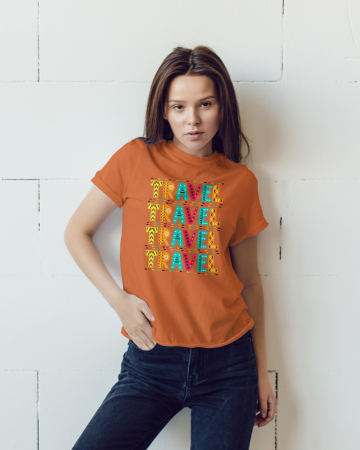 Pentru femei - Tricou personalizat premium 100% bumbac Summer Vibes