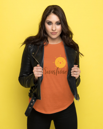 Pentru femei - Tricou personalizat premium 100% bumbac Summer Vibes