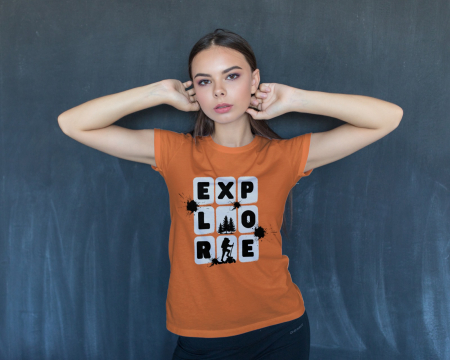 Pentru femei - Tricou personalizat premium 100% bumbac Summer Vibes